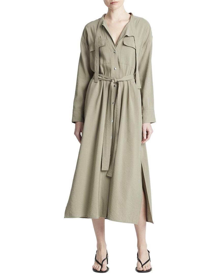 Vince Soft Utility Shirtdress 7733758197820