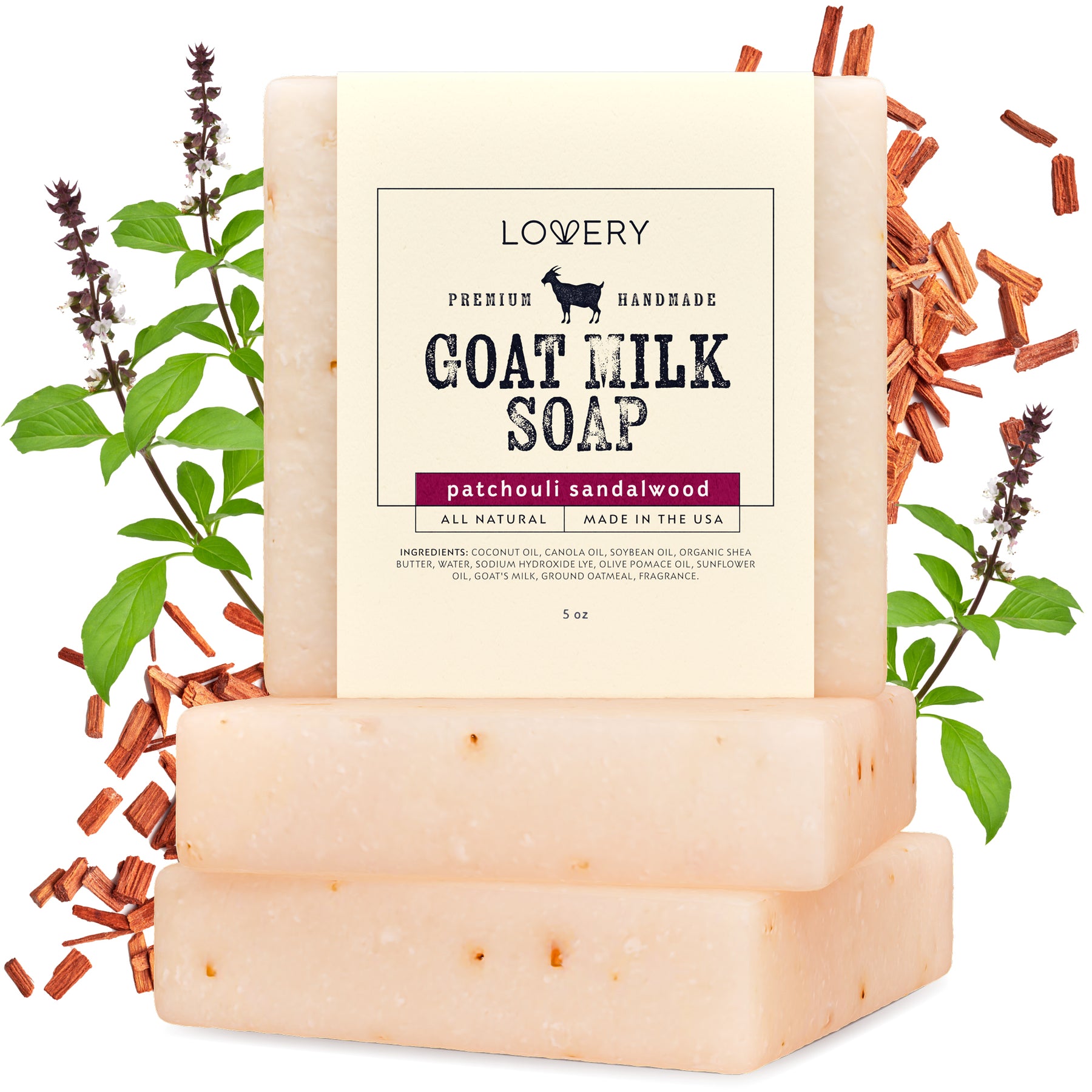 Lovery - Handmade Goat Milk Soap 7707803680828