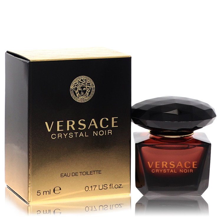 Crystal Noir by Versace Mini EDT .17 oz for Women 7827893059644