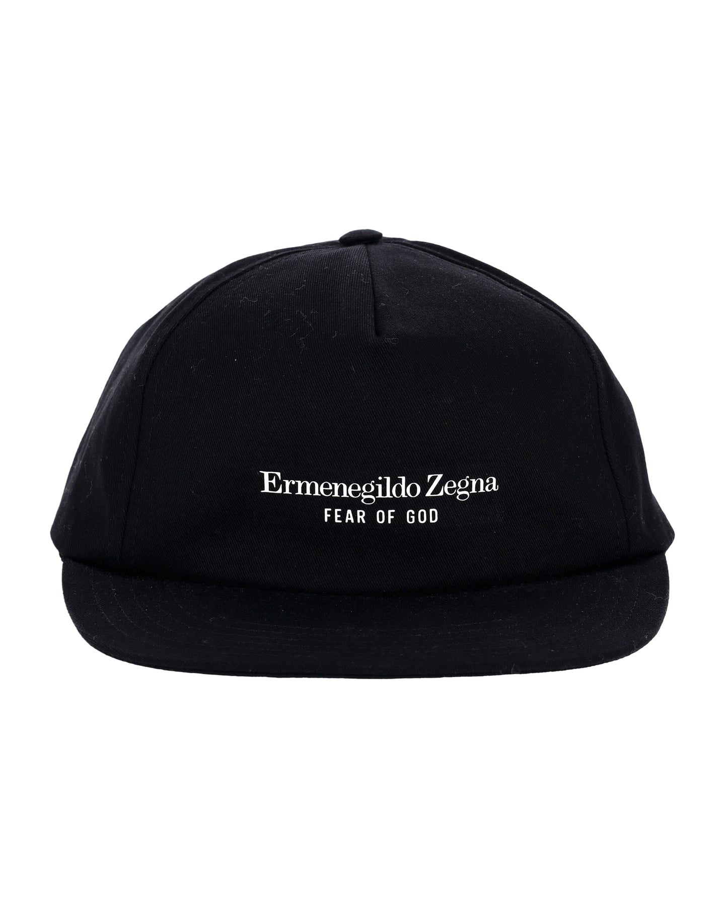 Fear of God x Ermenegildo Zegna Baseball Hat in Black Cotton 7748926799932
