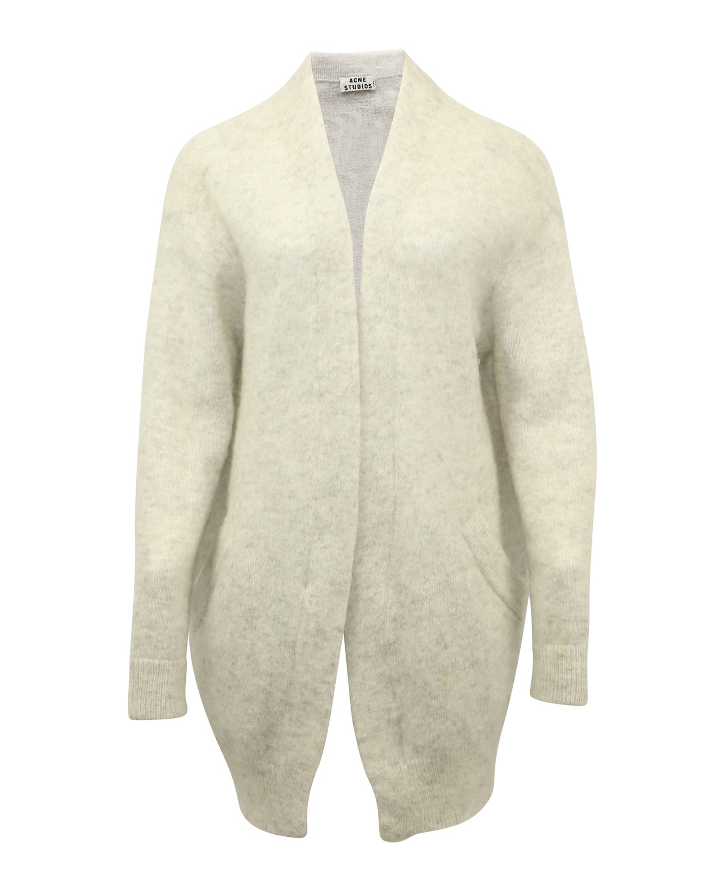 Acne Studios Raya Cardigan in Cream Wool 7766508568636