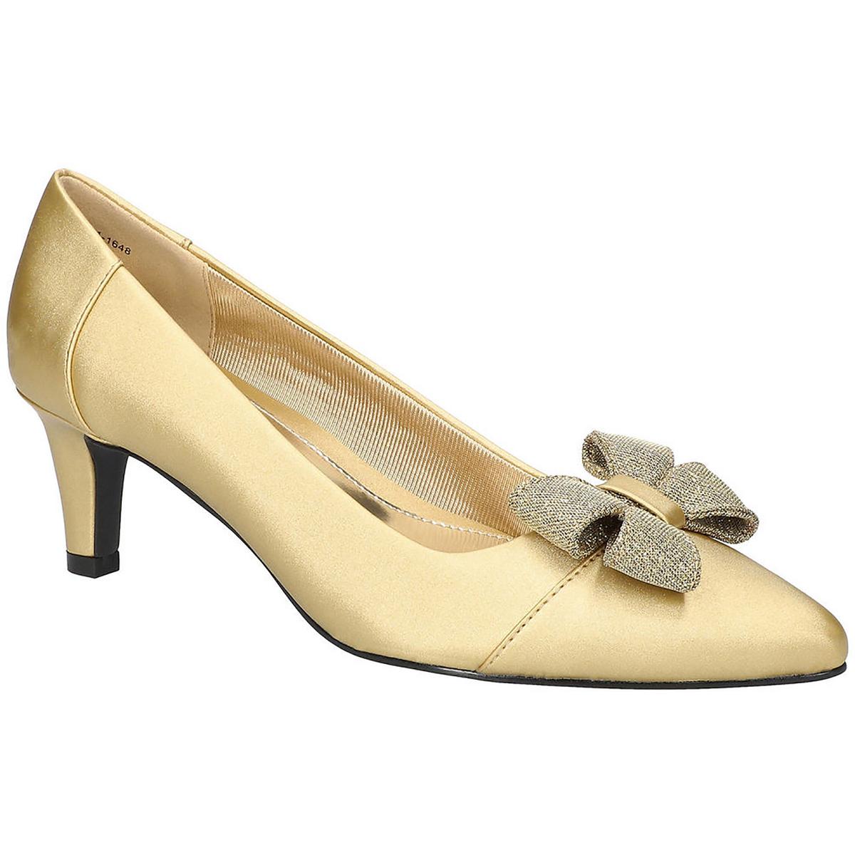 Devanna Satin Pumps