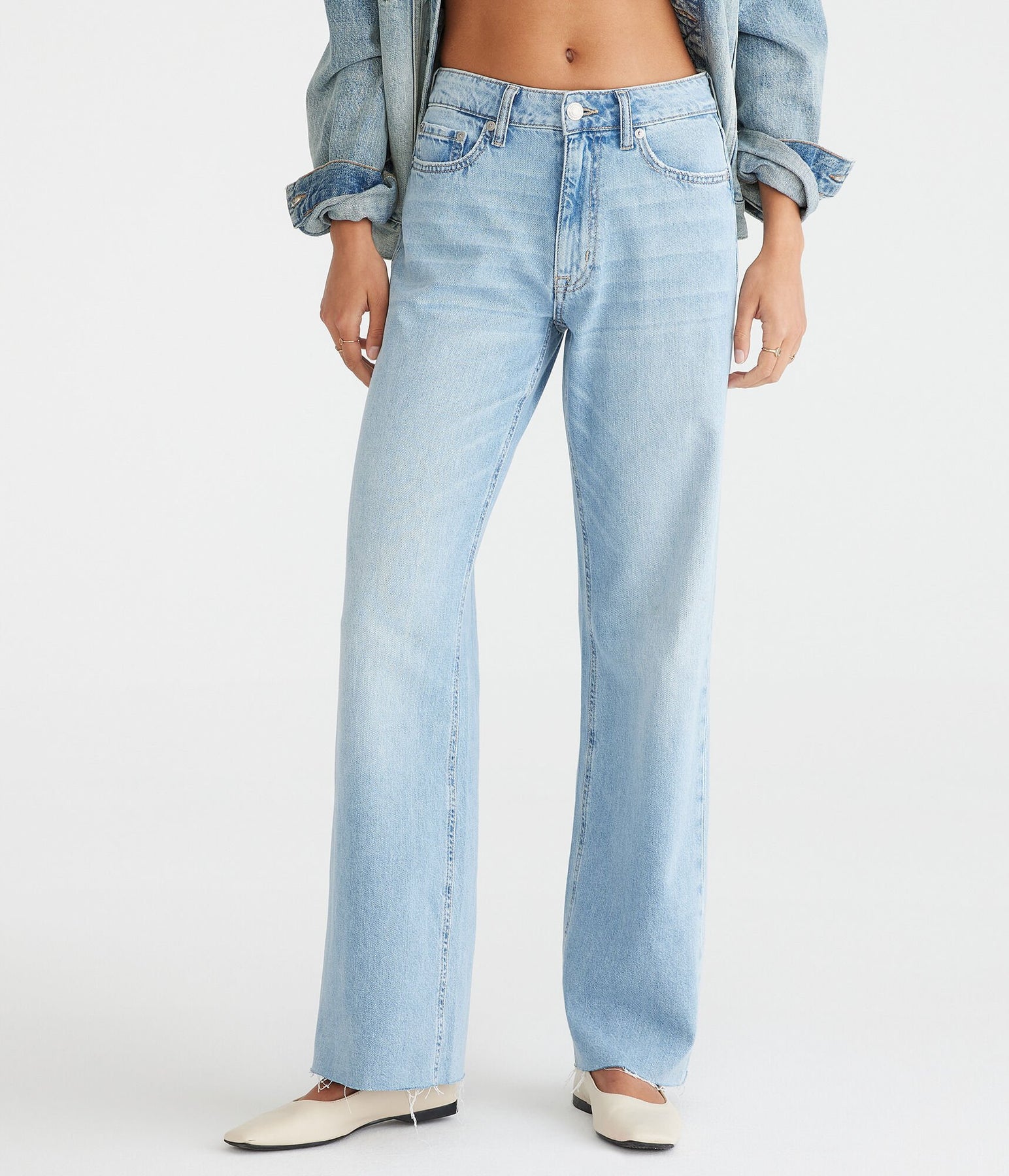 Aeropostale High-Rise Wide Leg Jean 7833190891580