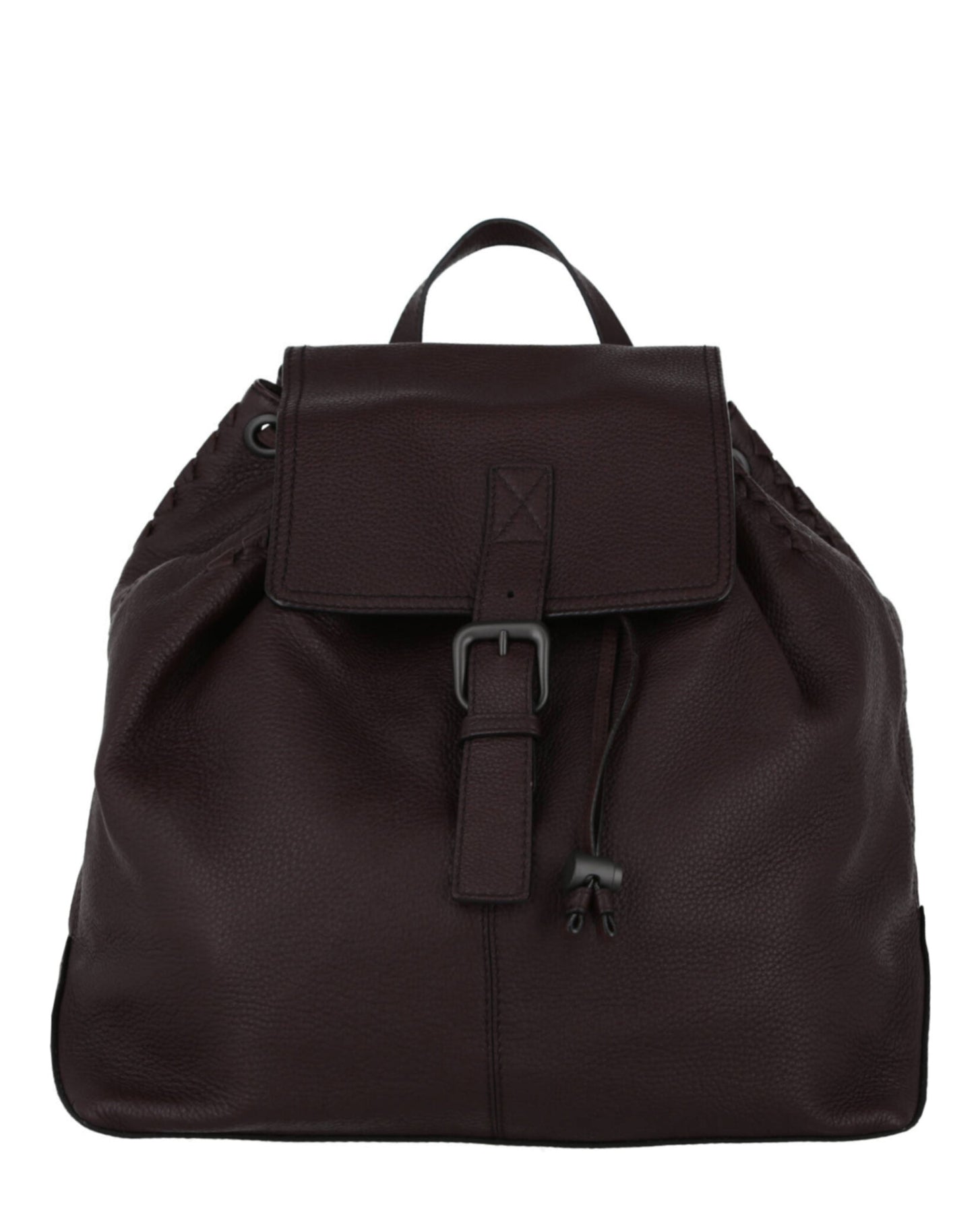 Pebbled Leather Backpack