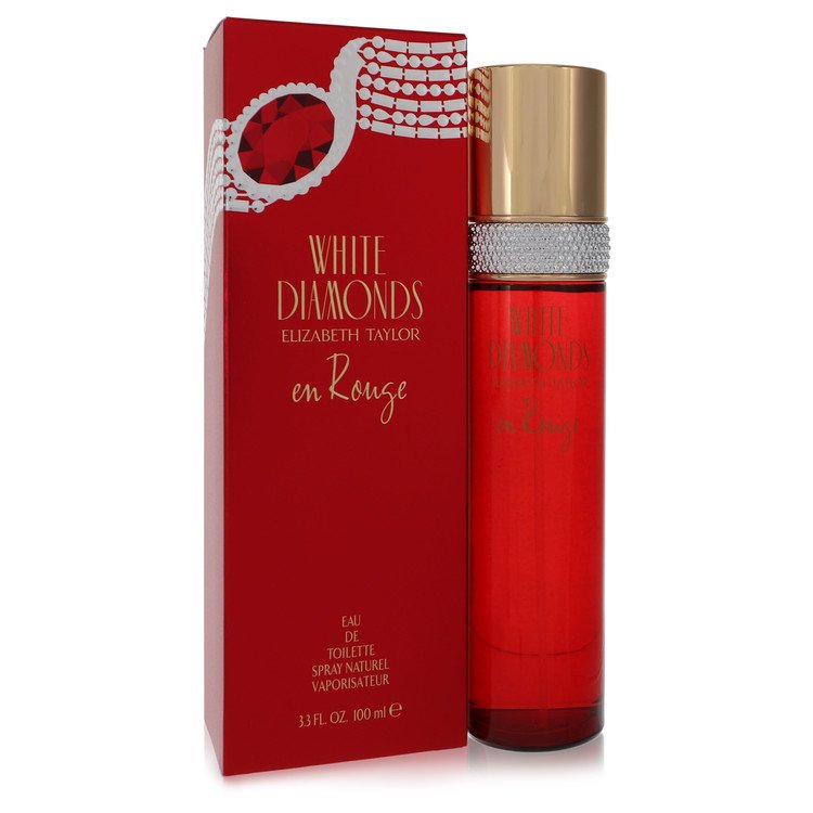 White Diamonds En Rouge by Elizabeth Taylor Eau De Toilette Spray 3.3 oz Women 7800260165692
