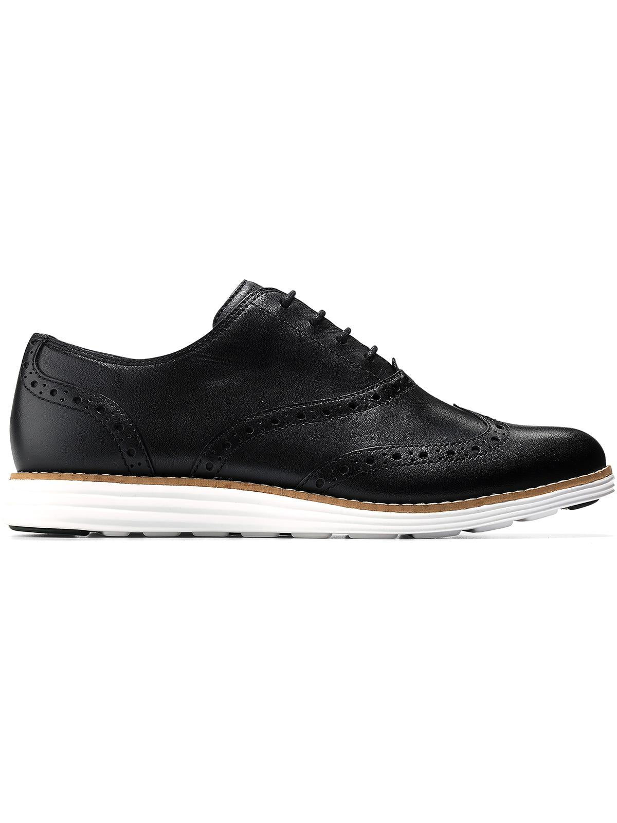 Original Grand Womens Leather Perforated Oxfords