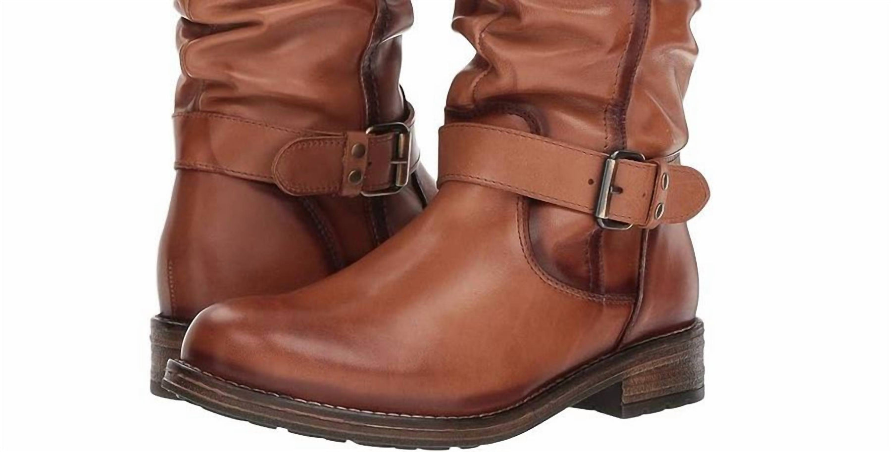 Women's Noelle Boots In Cognac 7765059895356