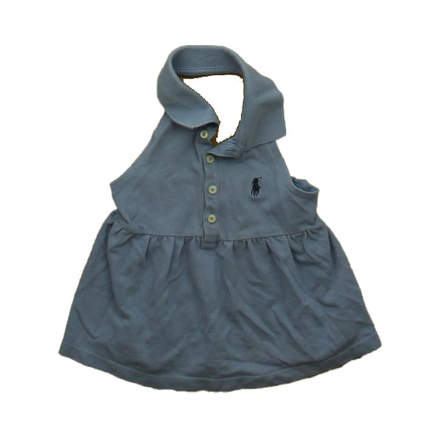 Ralph Lauren Girls Blue Tank Top 7805826695228