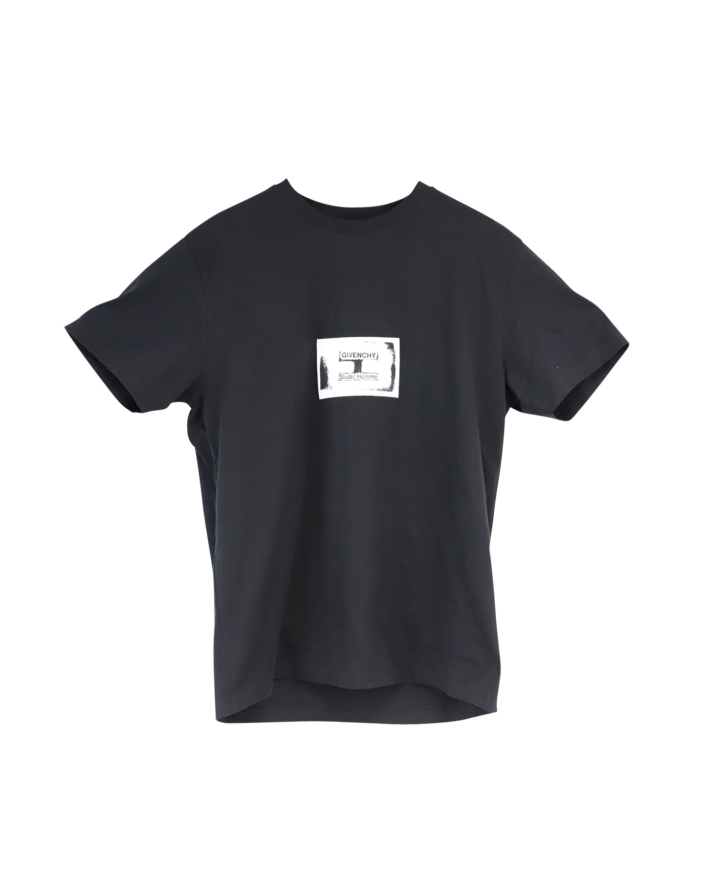 Givenchy Printed Logo T-Shirt in Black Cotton Jersey 7748755914812