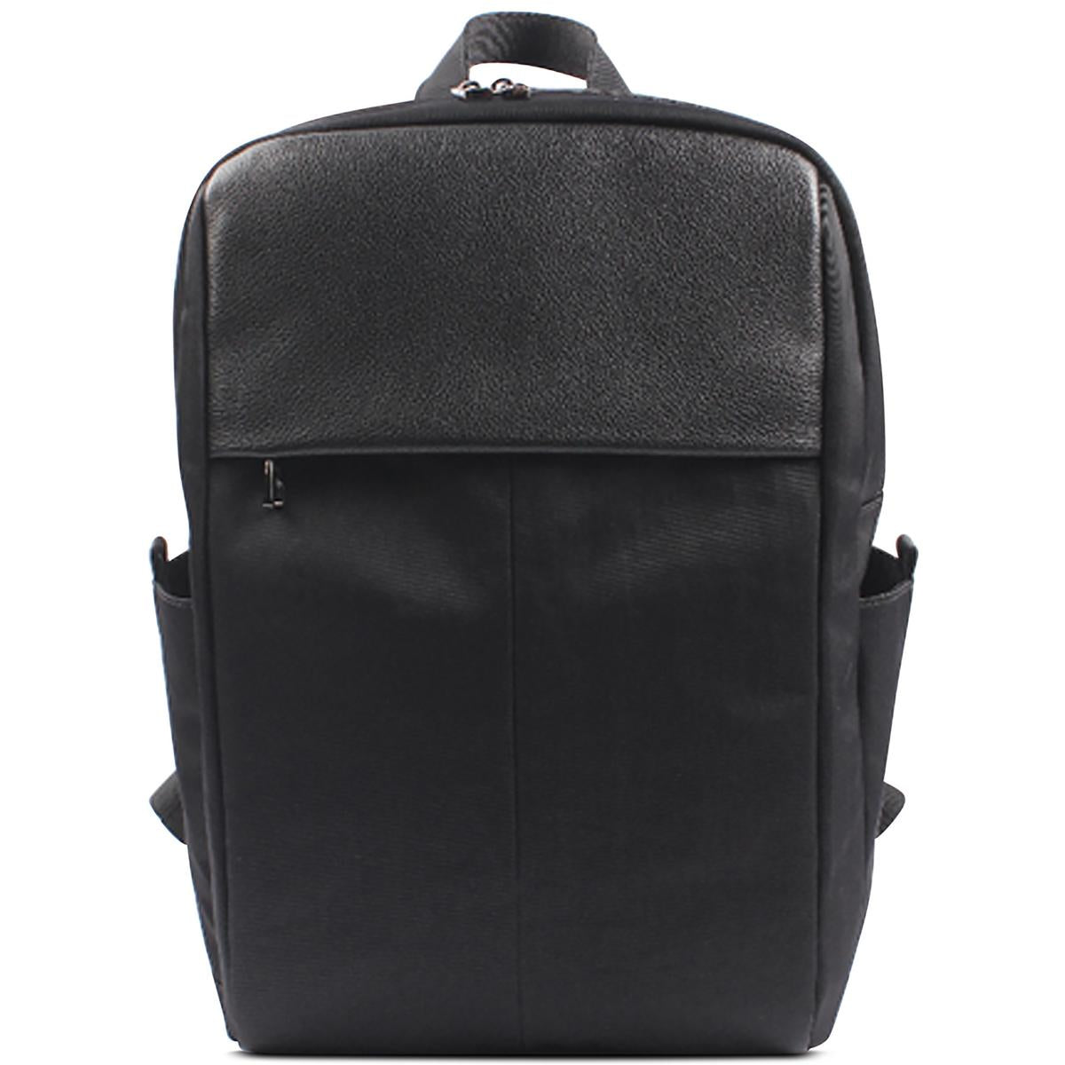 Faux Trim Padded Backpack