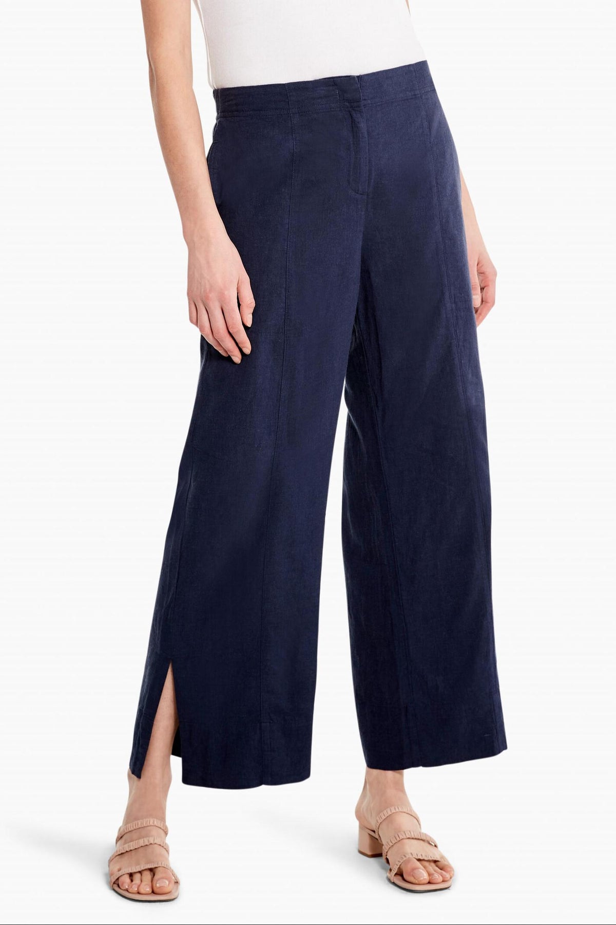 Rumba Park Wide-Leg Ankle Pant In Dark Indigo 7803957477436