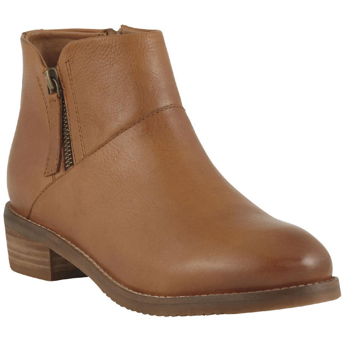 Roselle Leather Slip On Booties