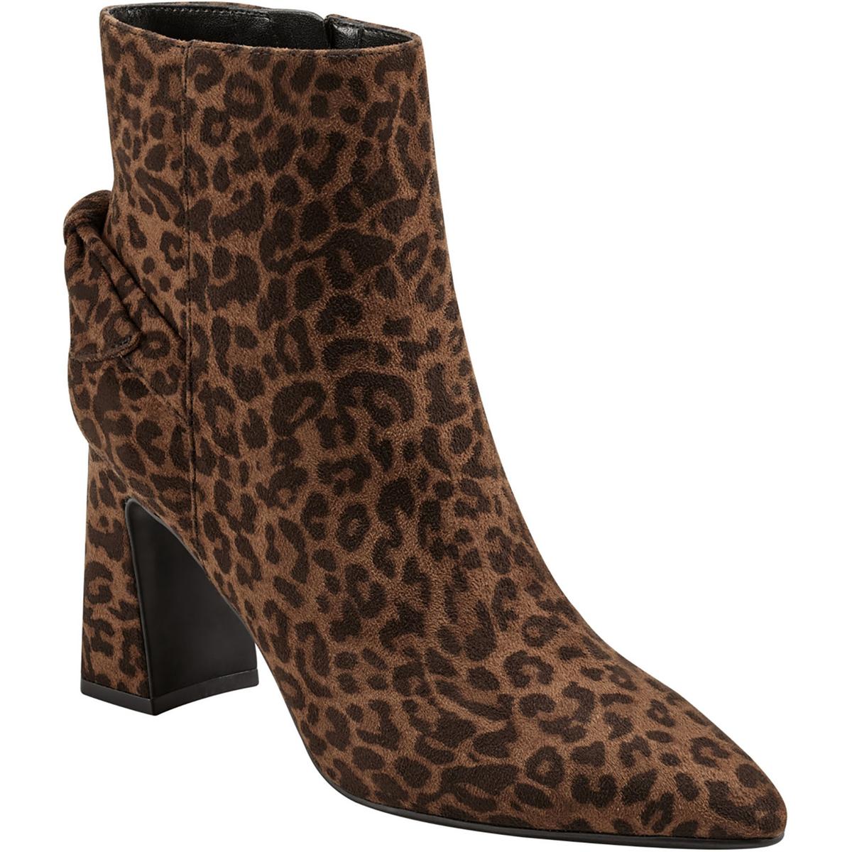 Kendra Faux Leather Pointed Toe Booties