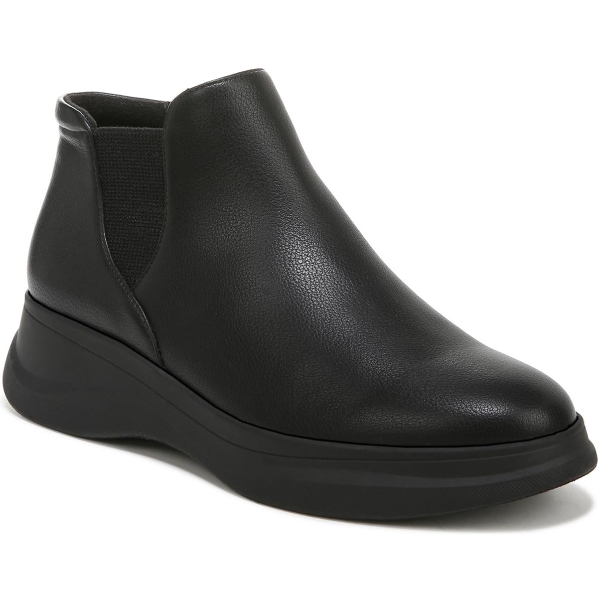 Genn-Swerve Zipper Round Toe Booties