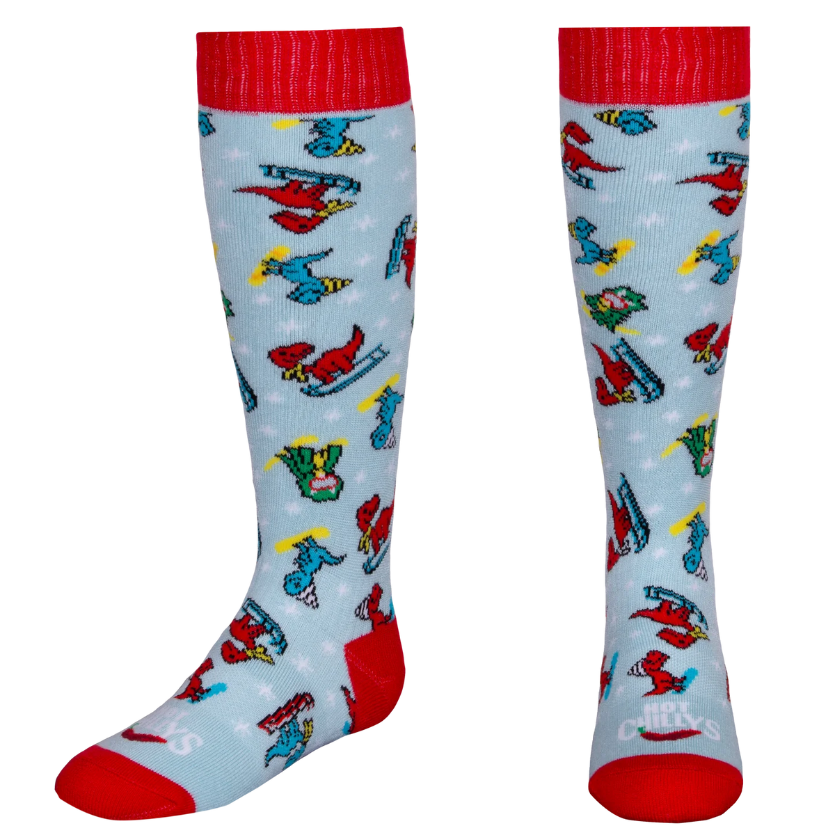 Hot Chilly's Mid Volume Ski Socks - Youth