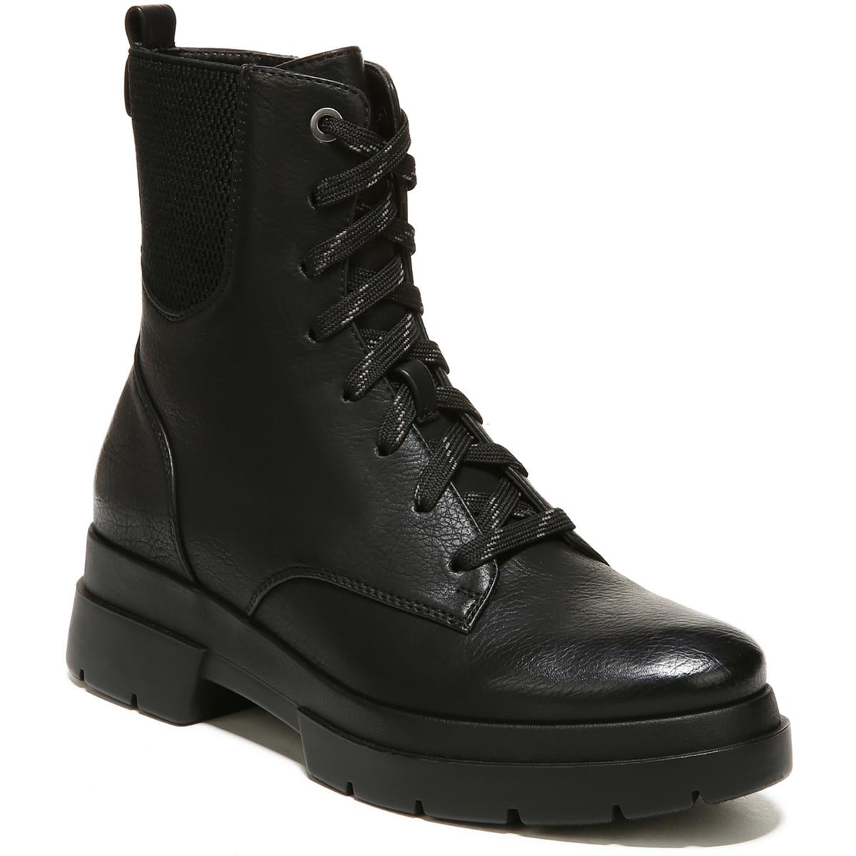 Ozzy Faux Nubuck Lace-Up Combat & Lace-up Boots
