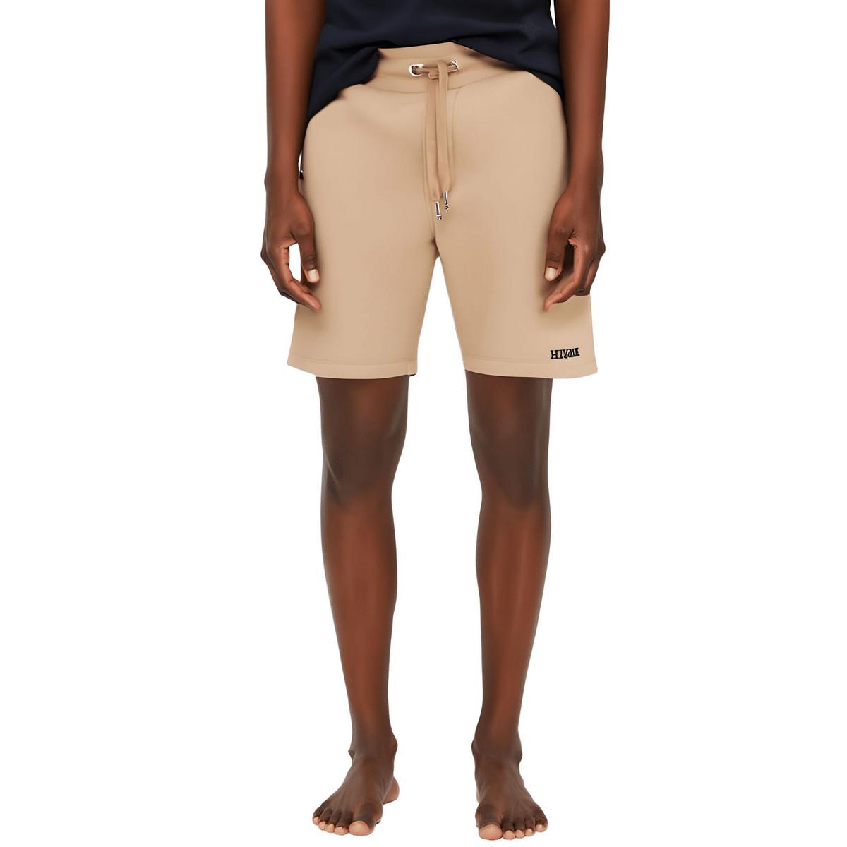 Logo Fleece Casual Shorts