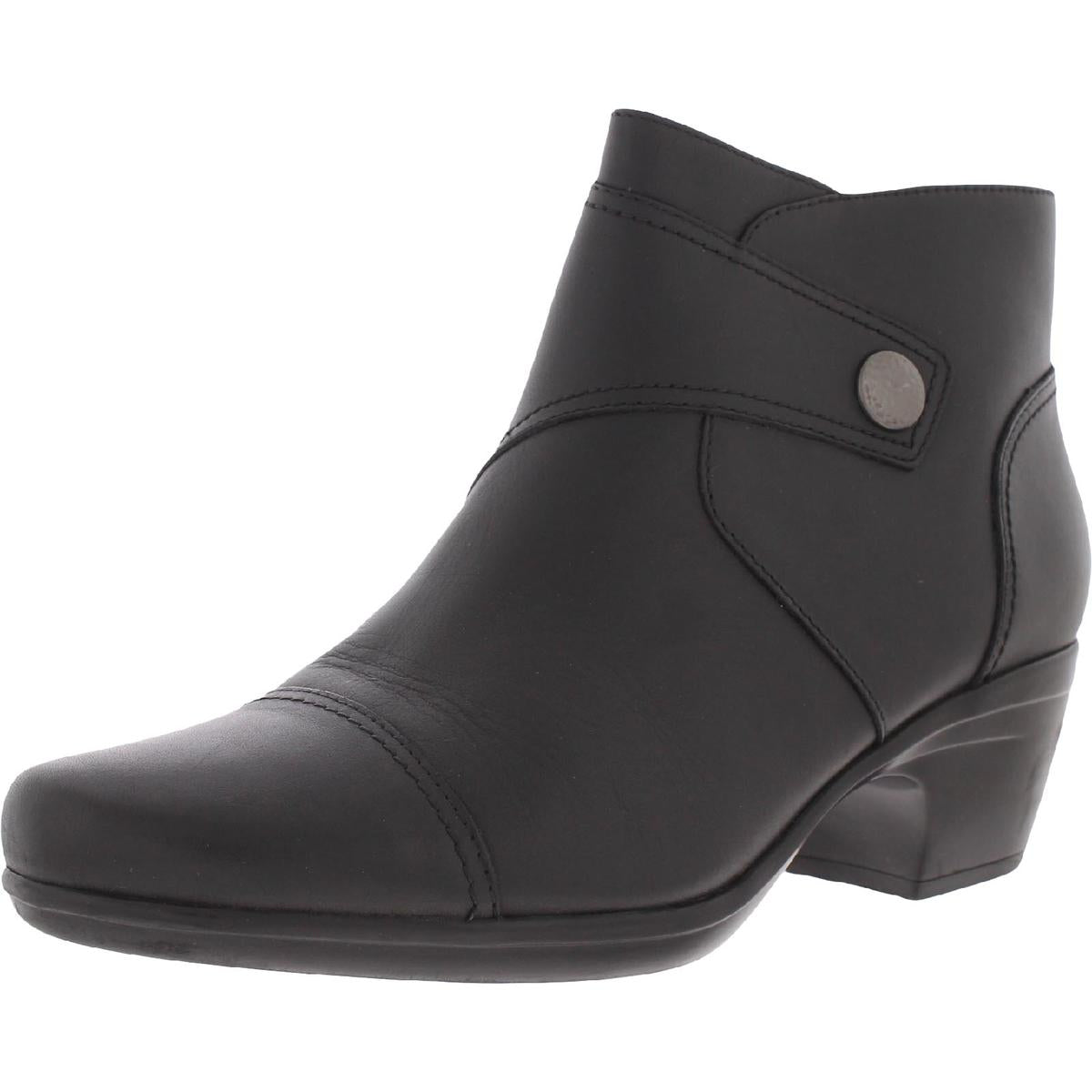 Emily Callie Padded Insole Almond Toe Booties