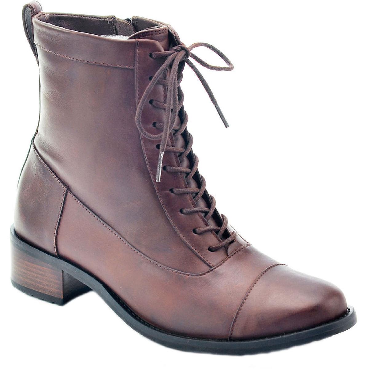 Explorer Leather Ankle Ankle Boots