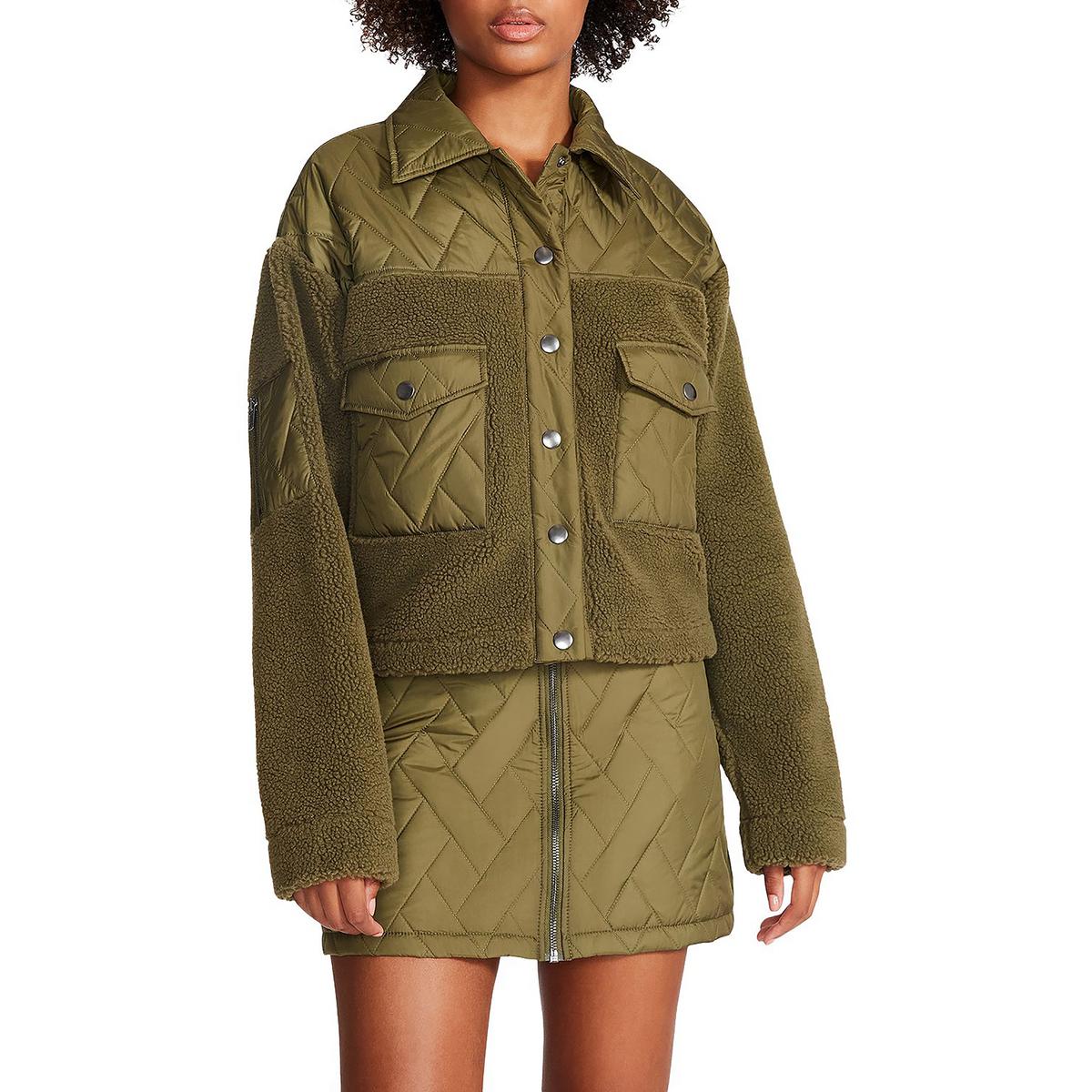 Iris Faux Fur Quilted Faux Fur Coat