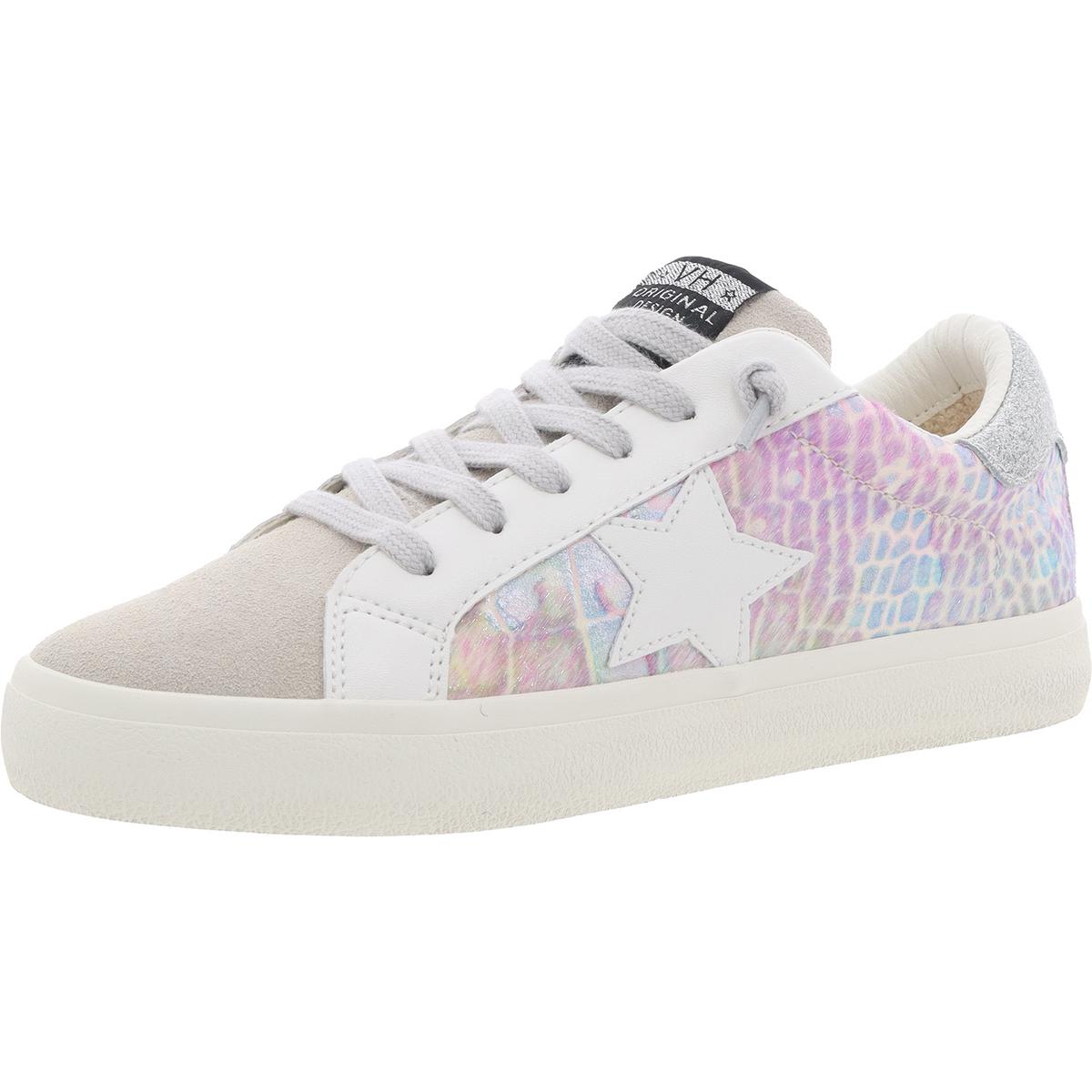 DARIA Mixed Media Leather Casual And Fashion Sneakers