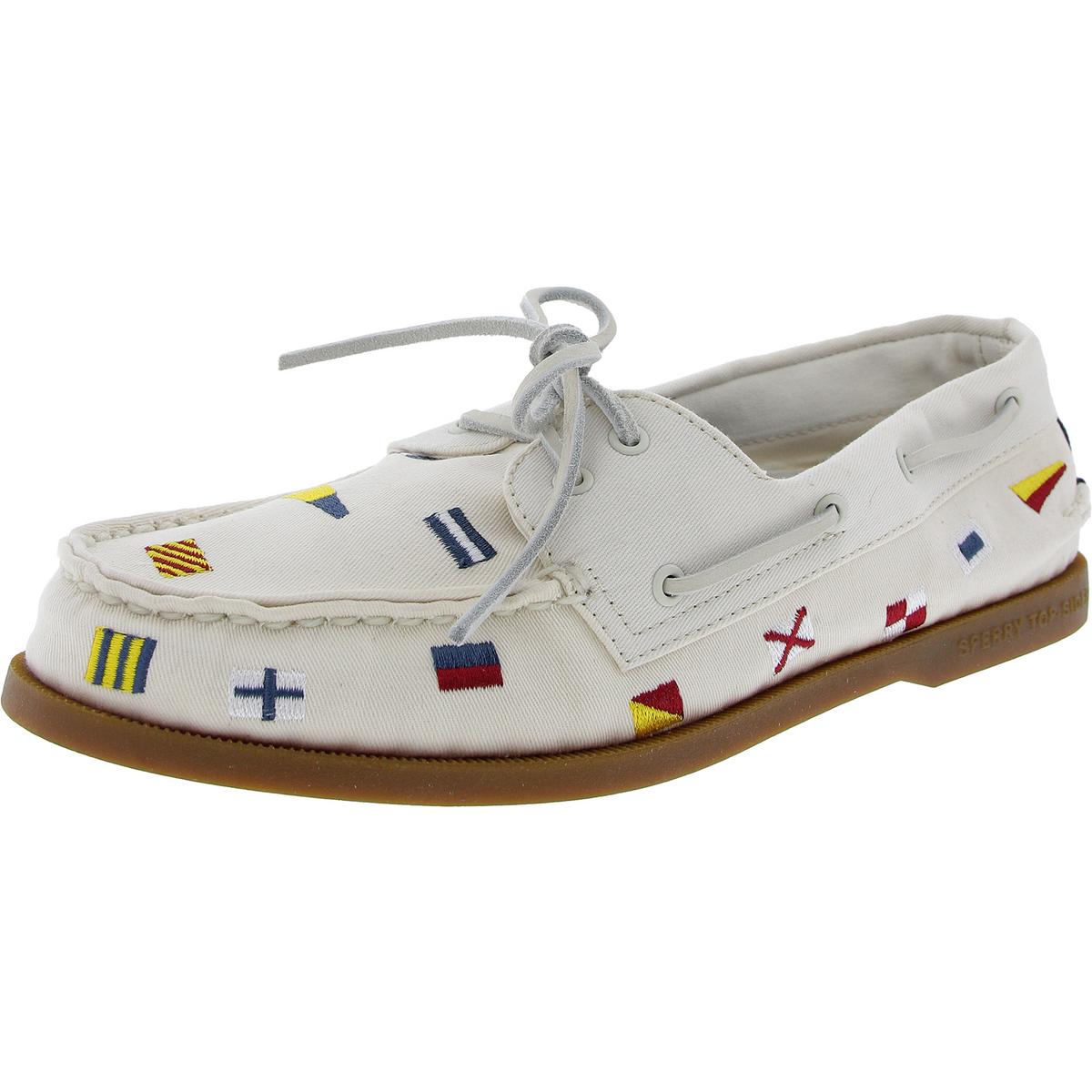 Lace-Up Textured Boat Shoes