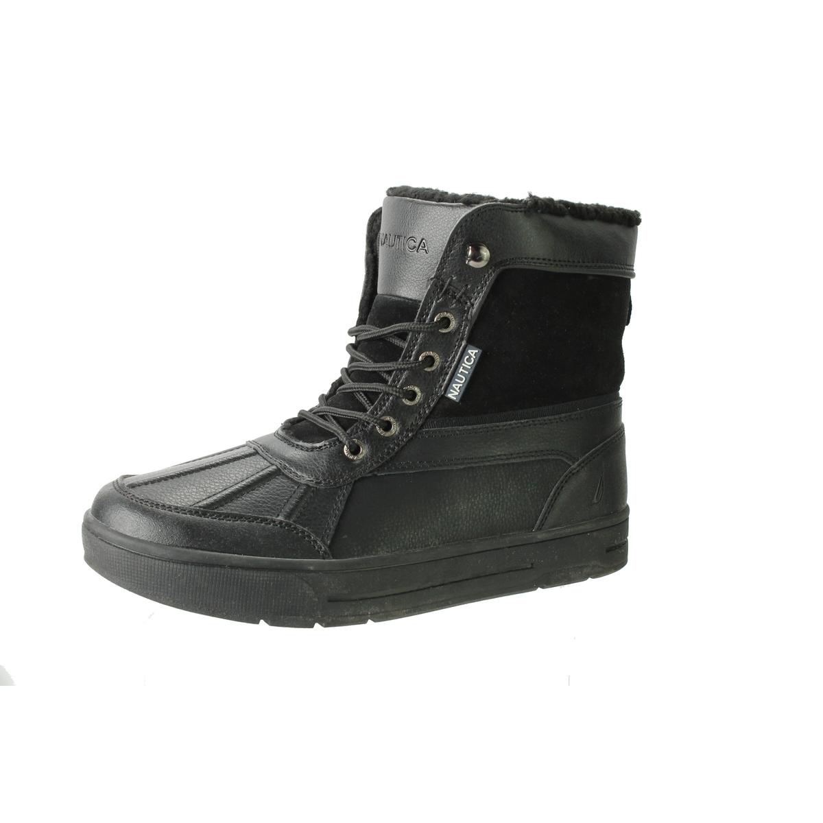 Lockview Leather Fleece Lined Casual Boots