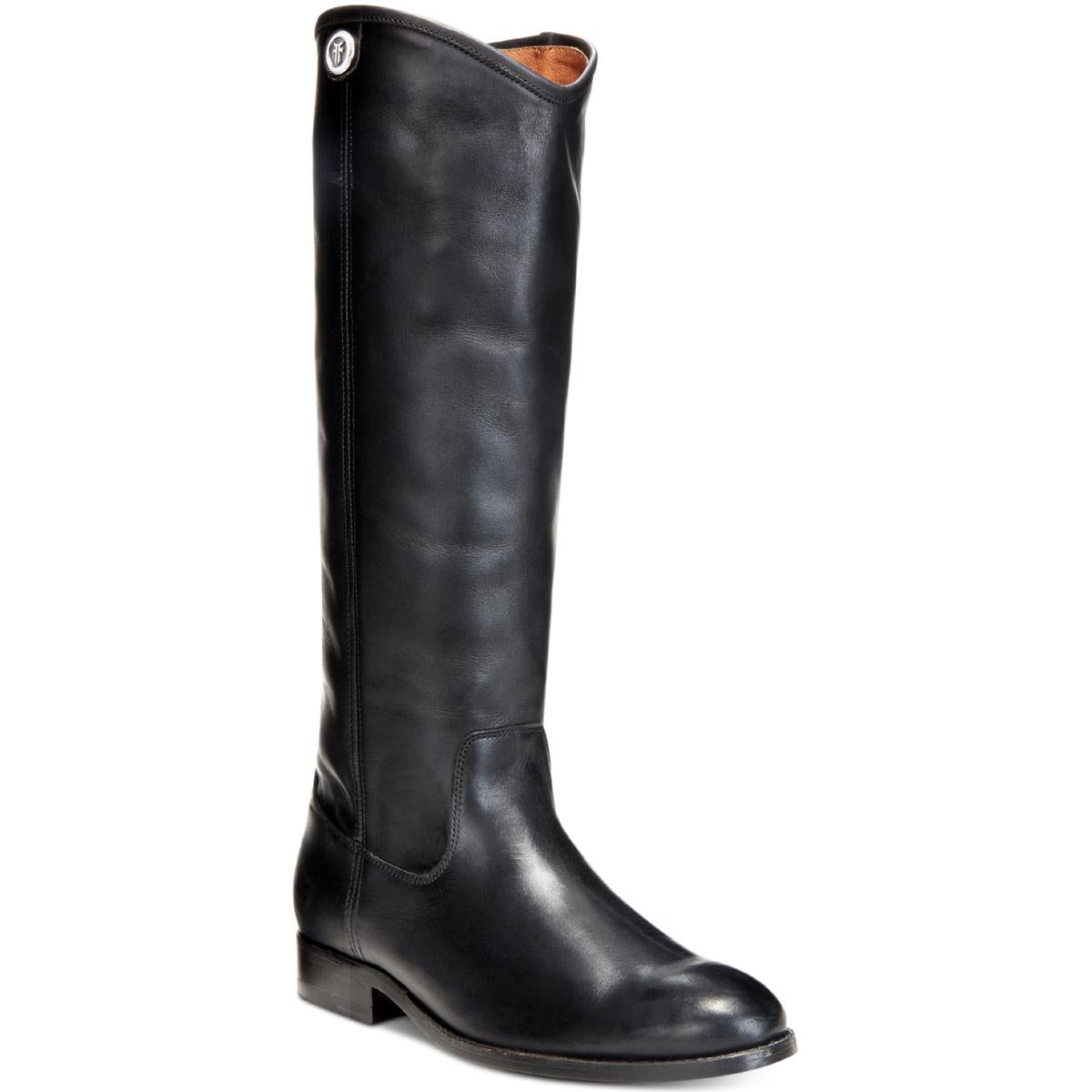 Melissa Button 2 Leather Knee-High Riding Boots