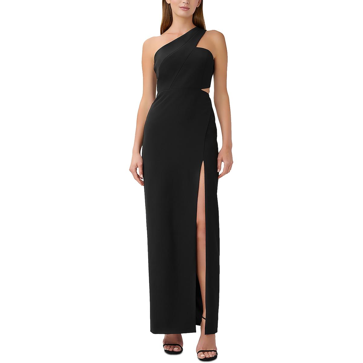 Cut-Out One Shoulder Evening Dress