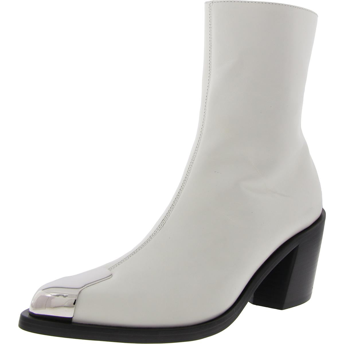 Solid Mid-Calf Boots