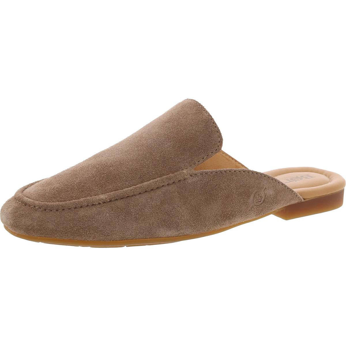 Lamara Cushioned Footbed Faux Suede Mules