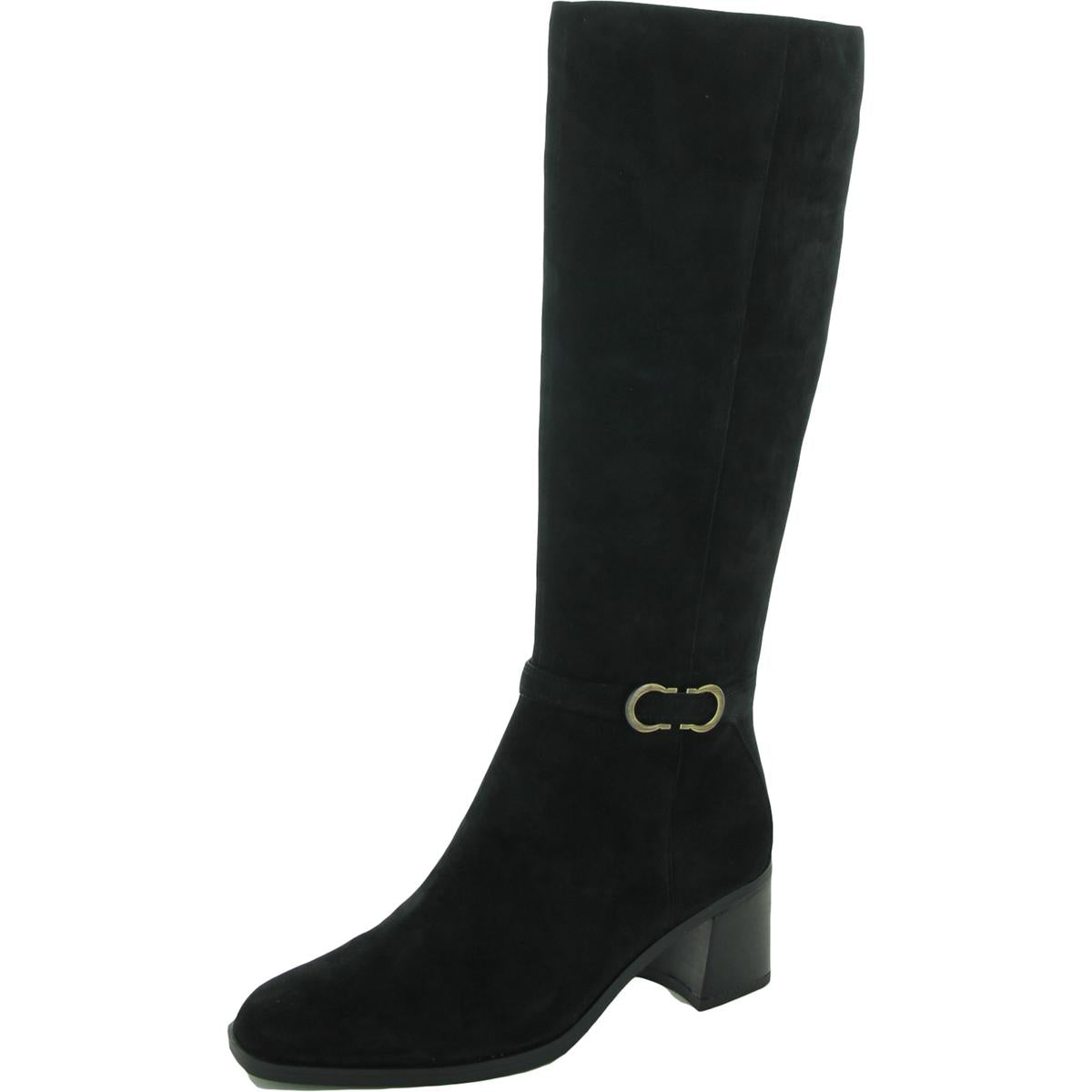 Sterling Zipper Knee-High Boots