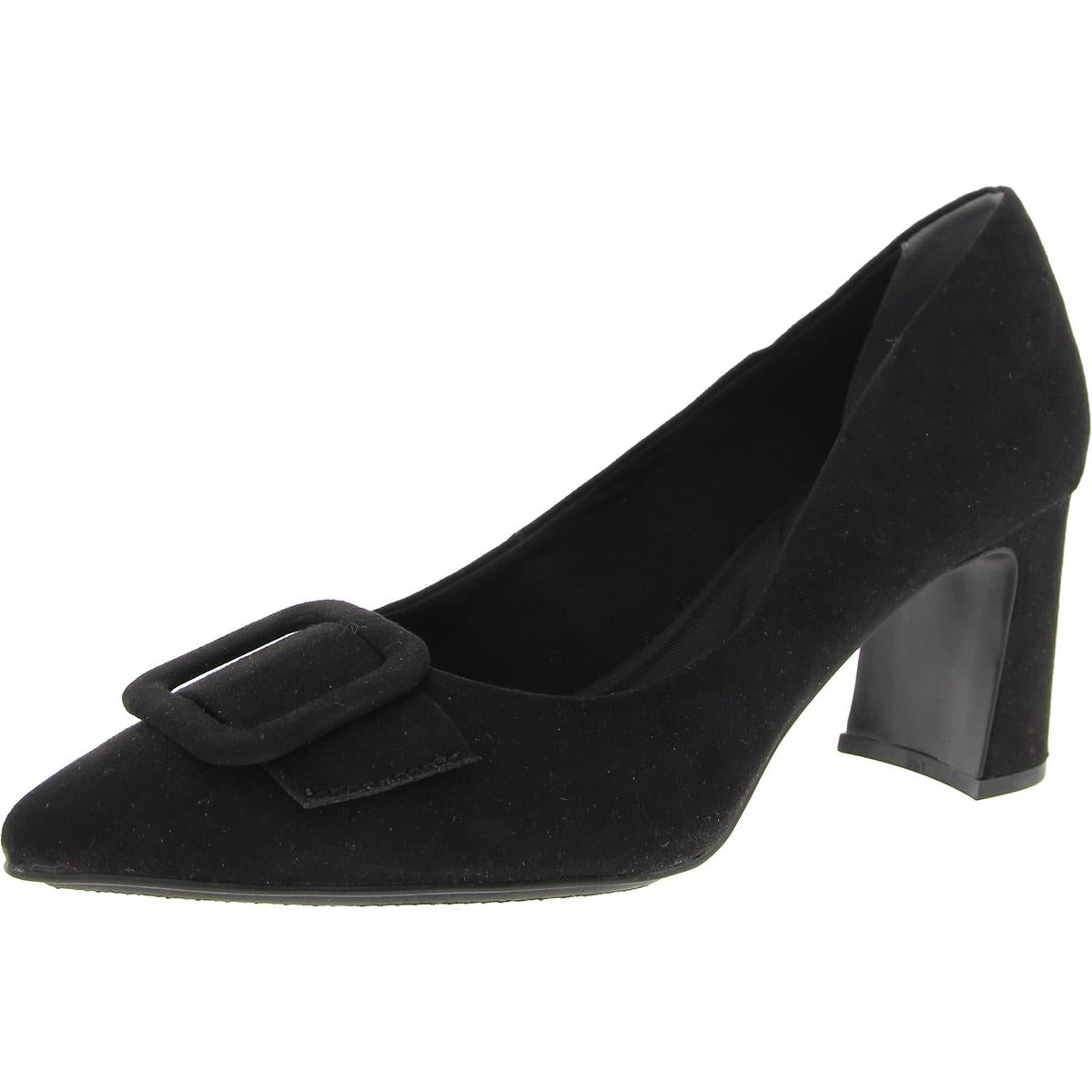 AKBENTLEY Buckle Block Heels