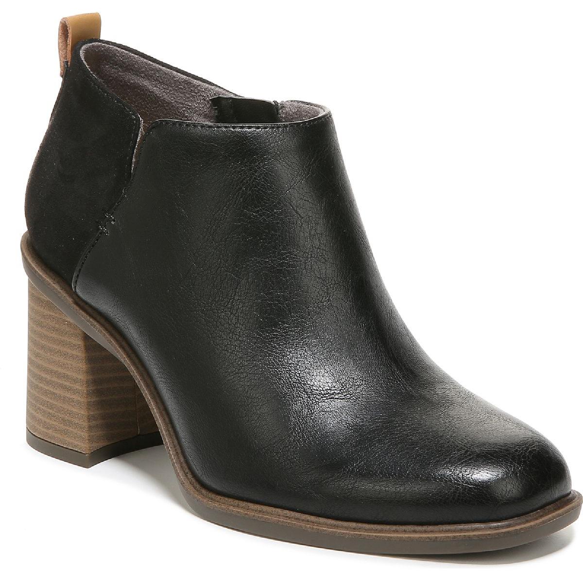 Roxanne Faux Leather Ankle Booties