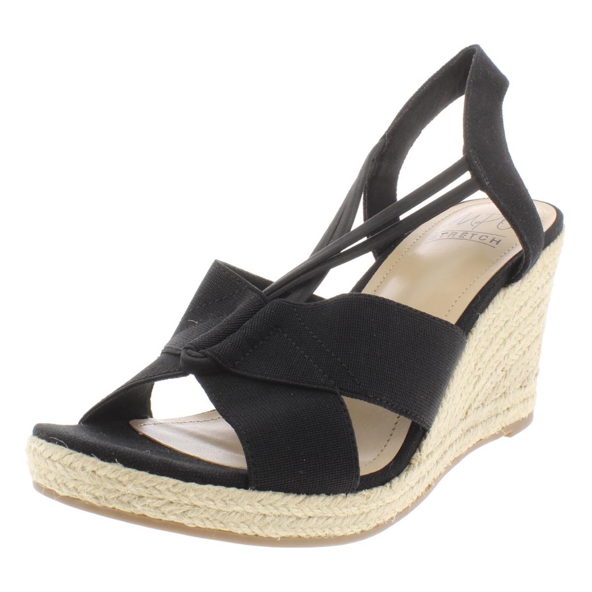 Tegan Wedge T-Strap Espadrilles