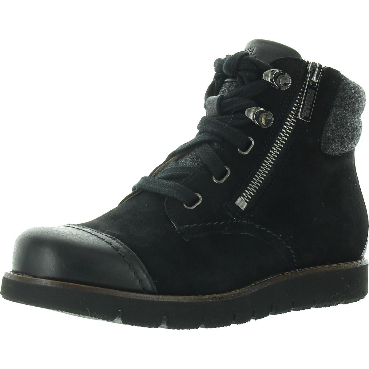 Lace-Up Leather Shooties