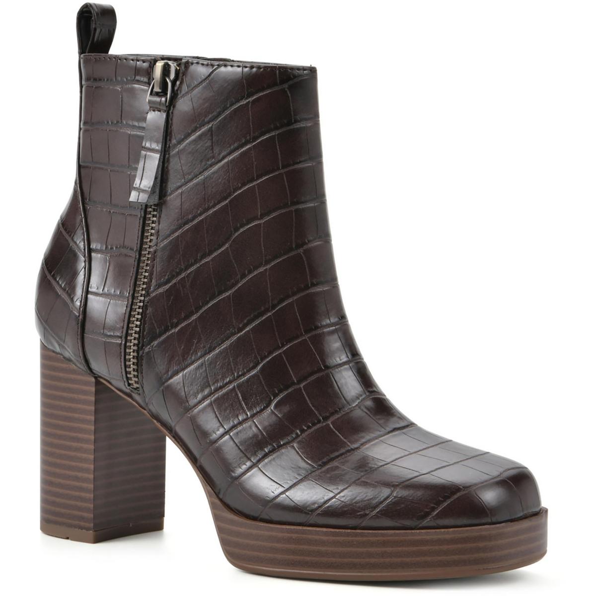 Manito Ankle Block Heel Ankle Boots