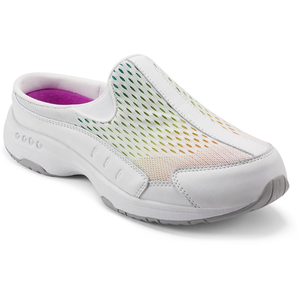 TRAVEL TIME675 Leather Clogs