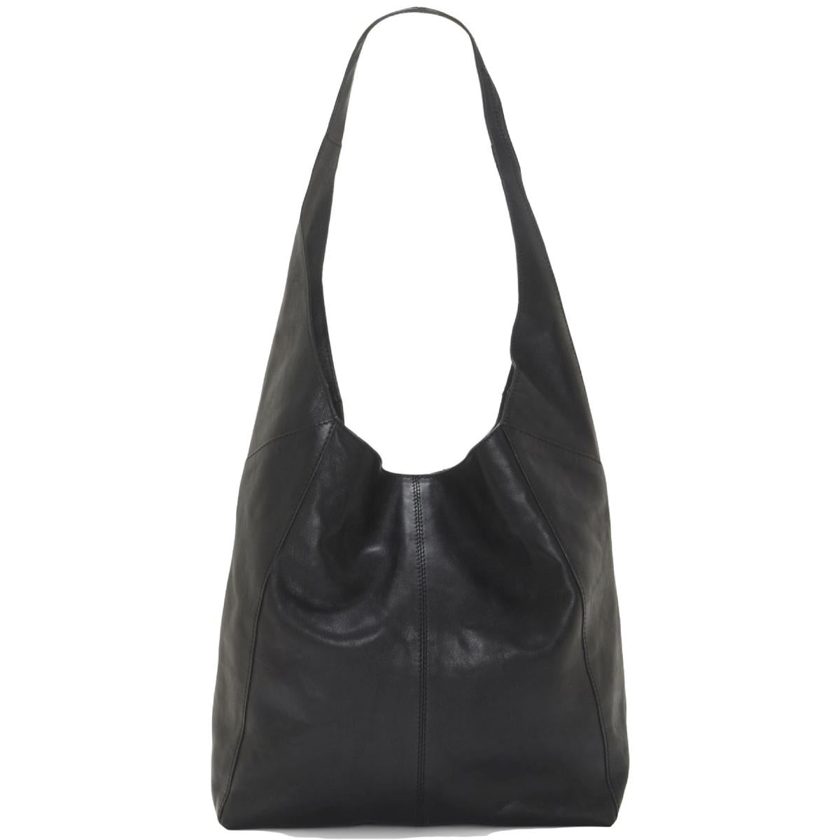 Patti Leather Shopper Tote Handbag