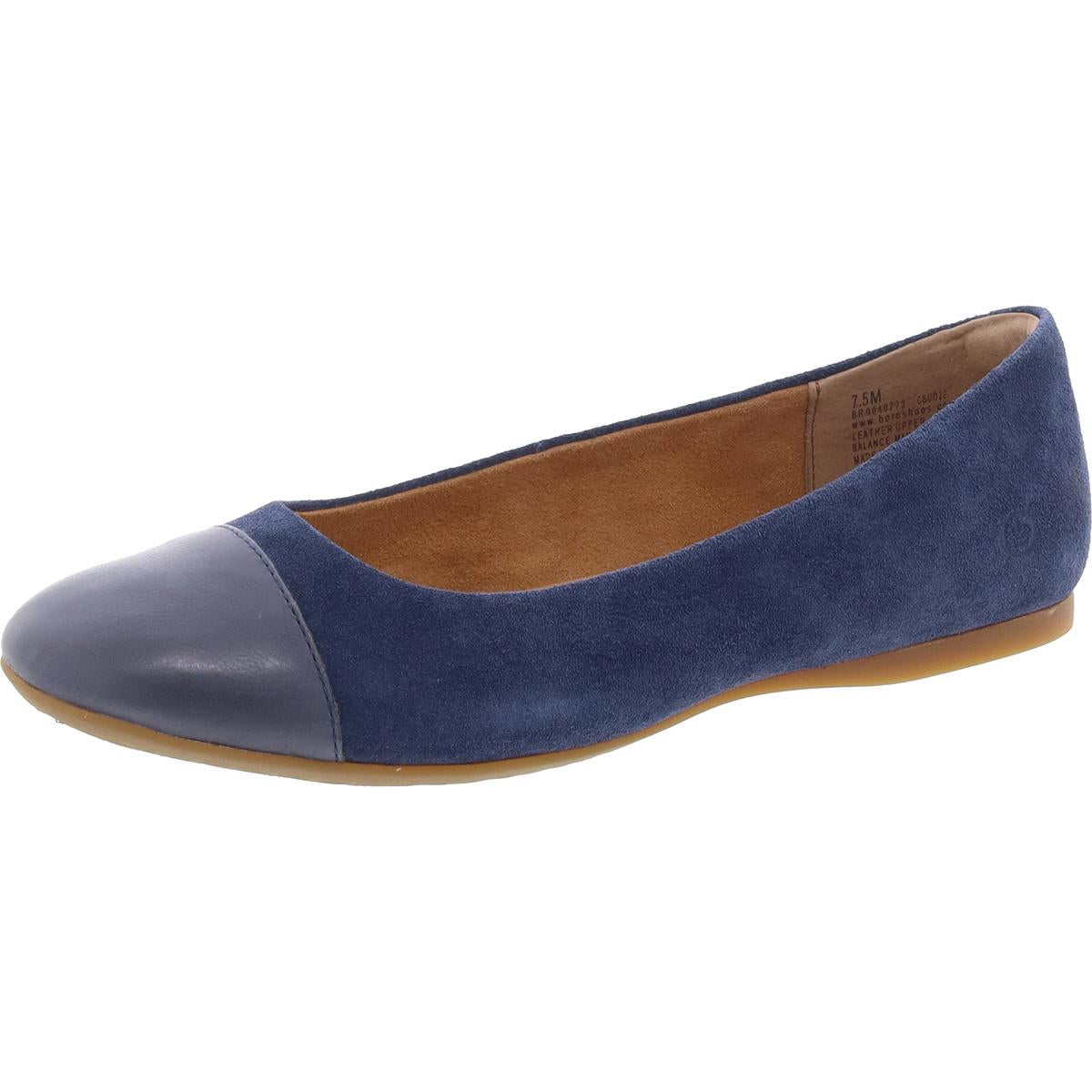 Batti Padded Insole Suede Ballet Flats