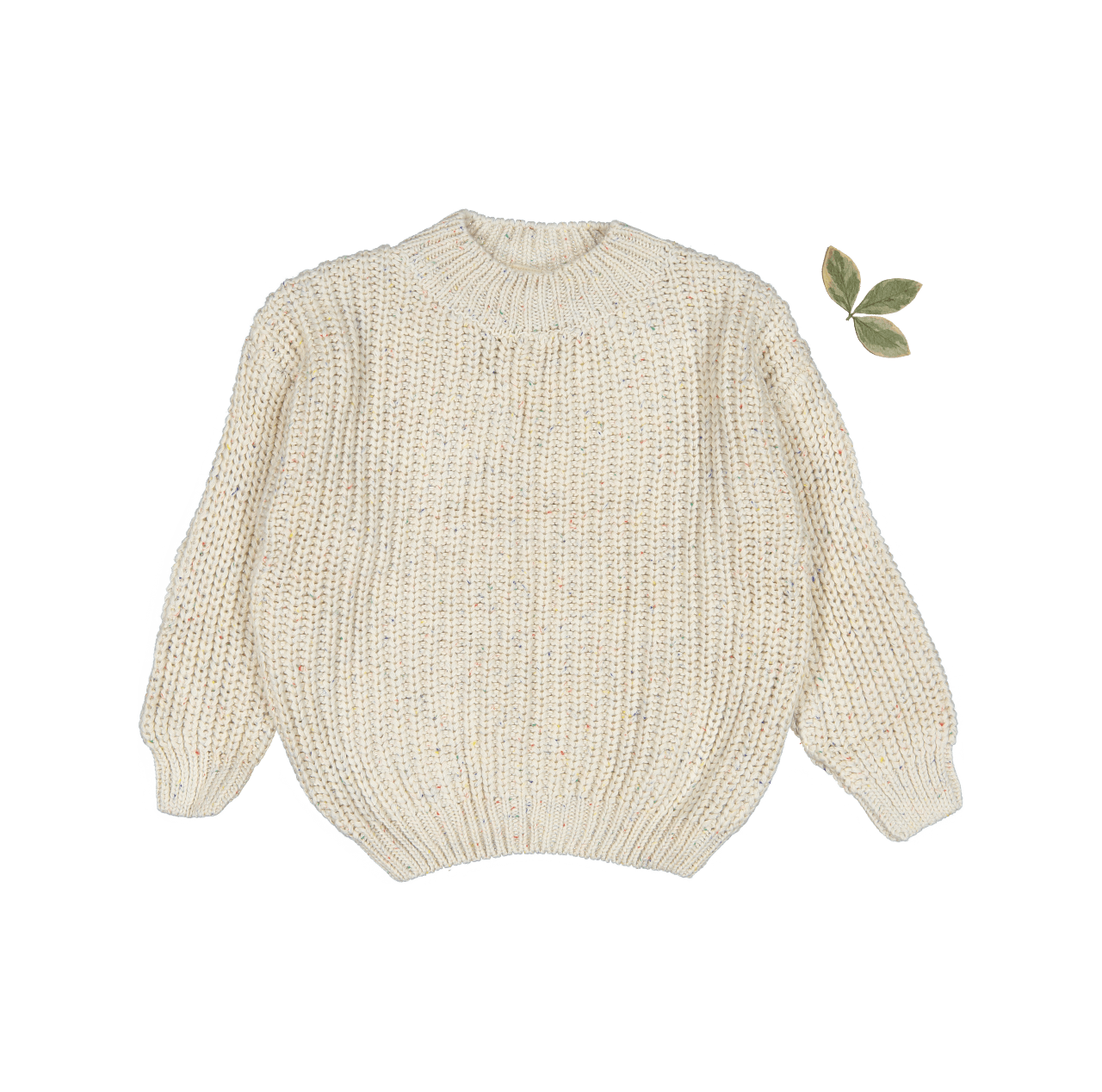 The Chunky Knit Sweater - Confetti