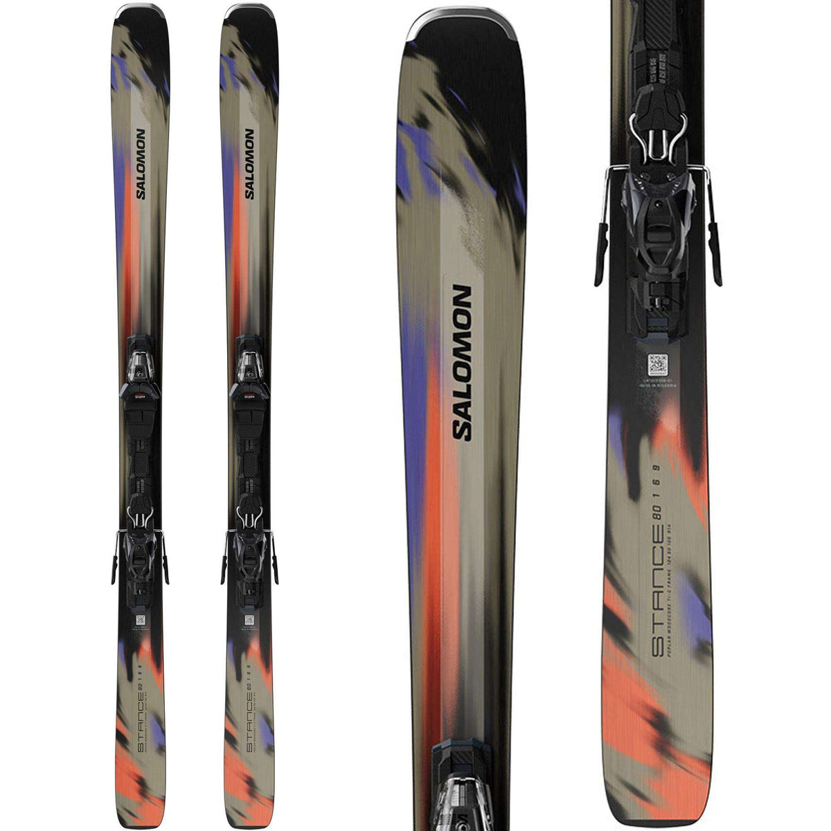 Salomon Stance 80 Skis + M11 Bindings - 2026 - Men's