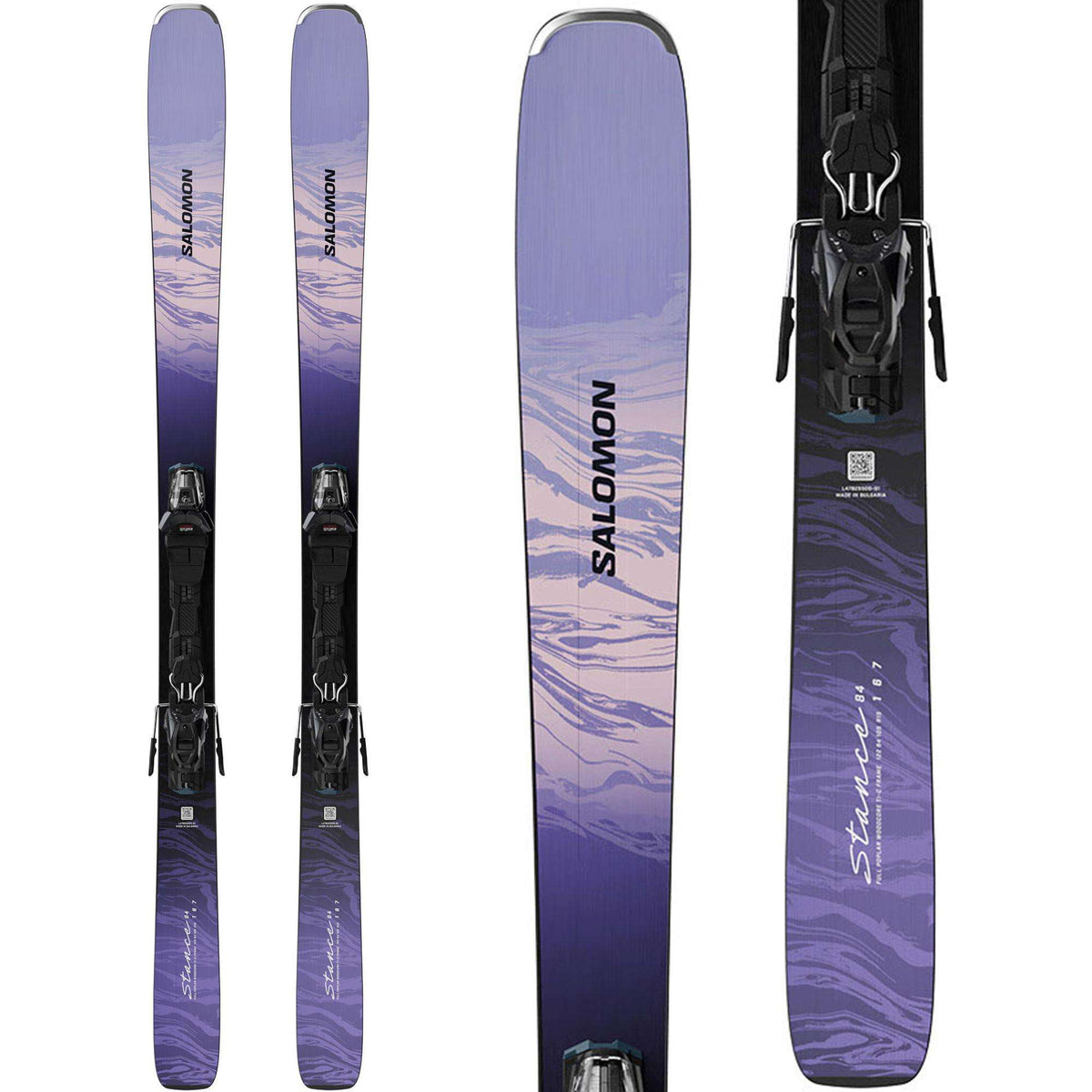 Salomon Stance 84 Skis + M11 Bindings - 2026 - Women's