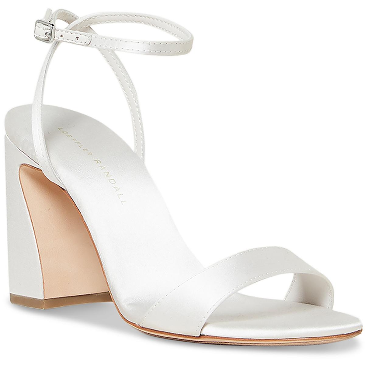 Malia Buckle Satin Heels