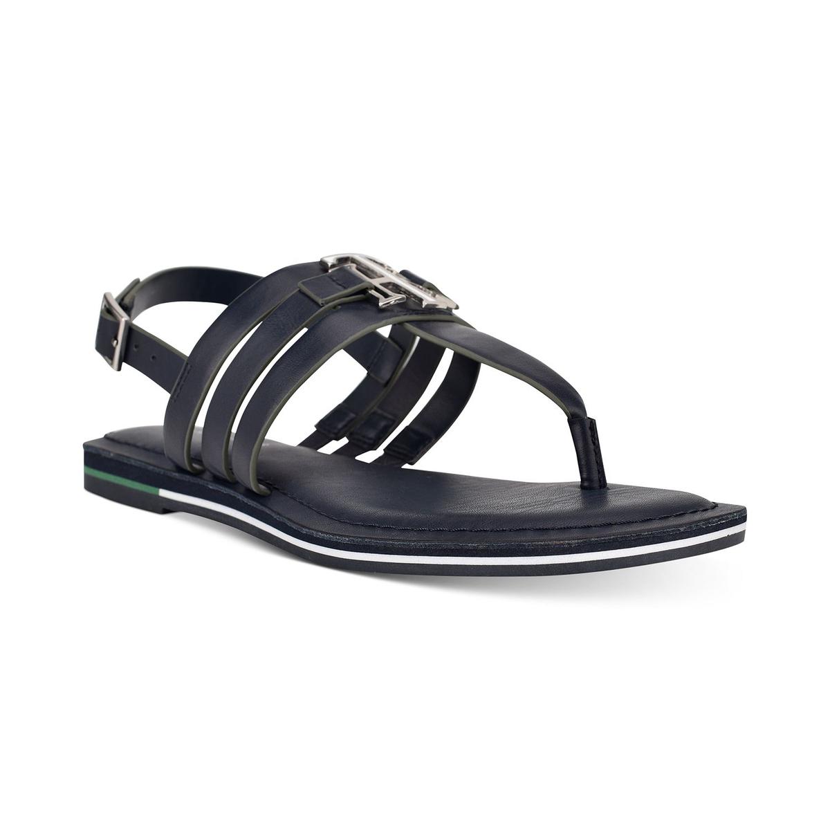 Sherlie Strappy Slingback Thong Sandals