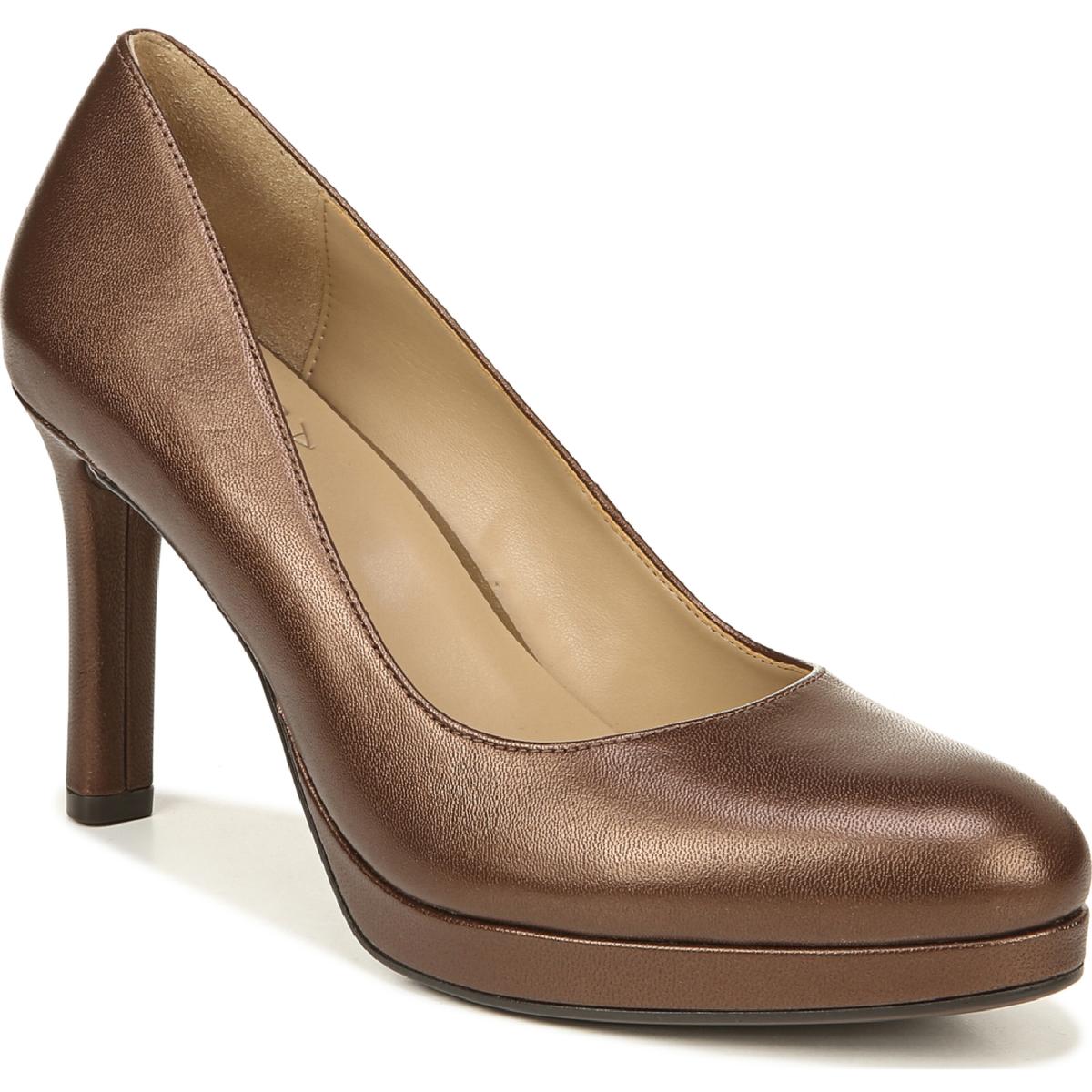 Teresa Comfort Insole Round Toe Platform Heels