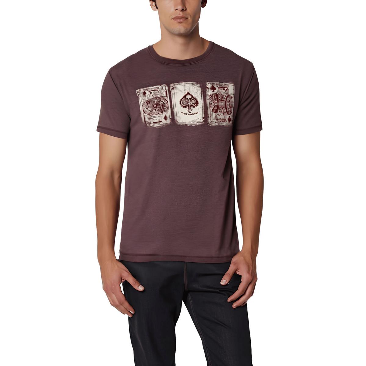 Playing Cards Graphic Slub Graphic T-Shirt