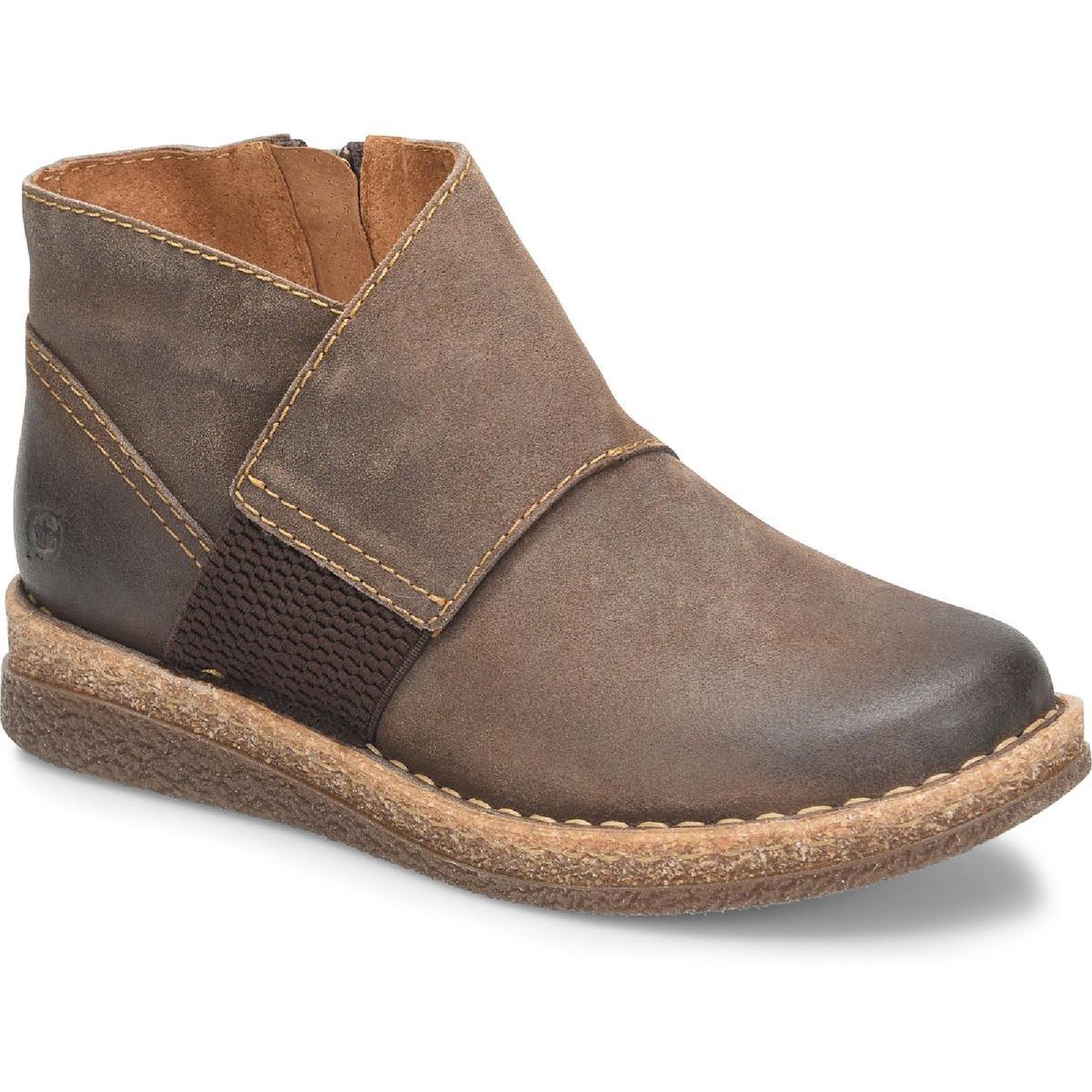 Tora Leather Casual Ankle Boots