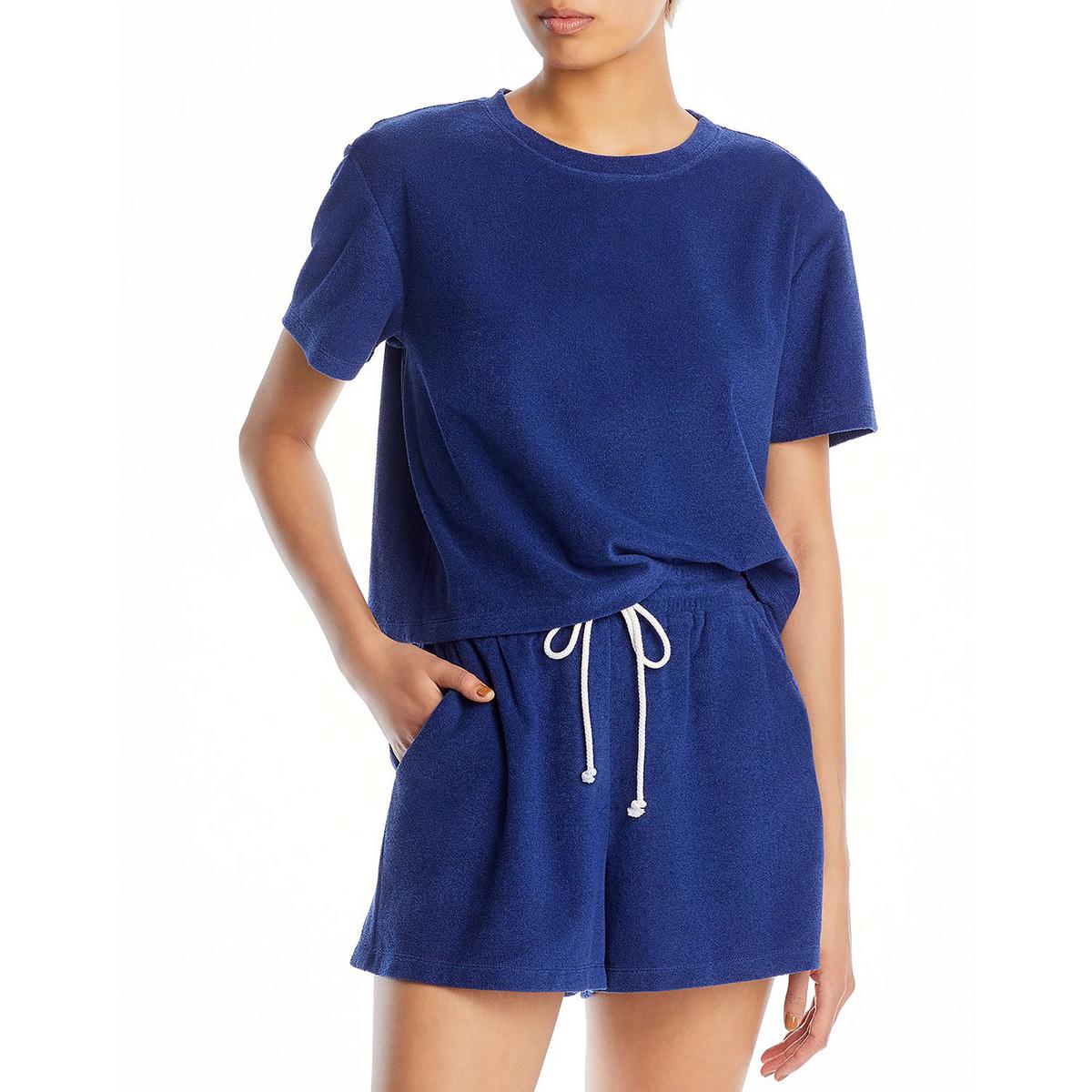 Terry Cloth Crewneck Cropped