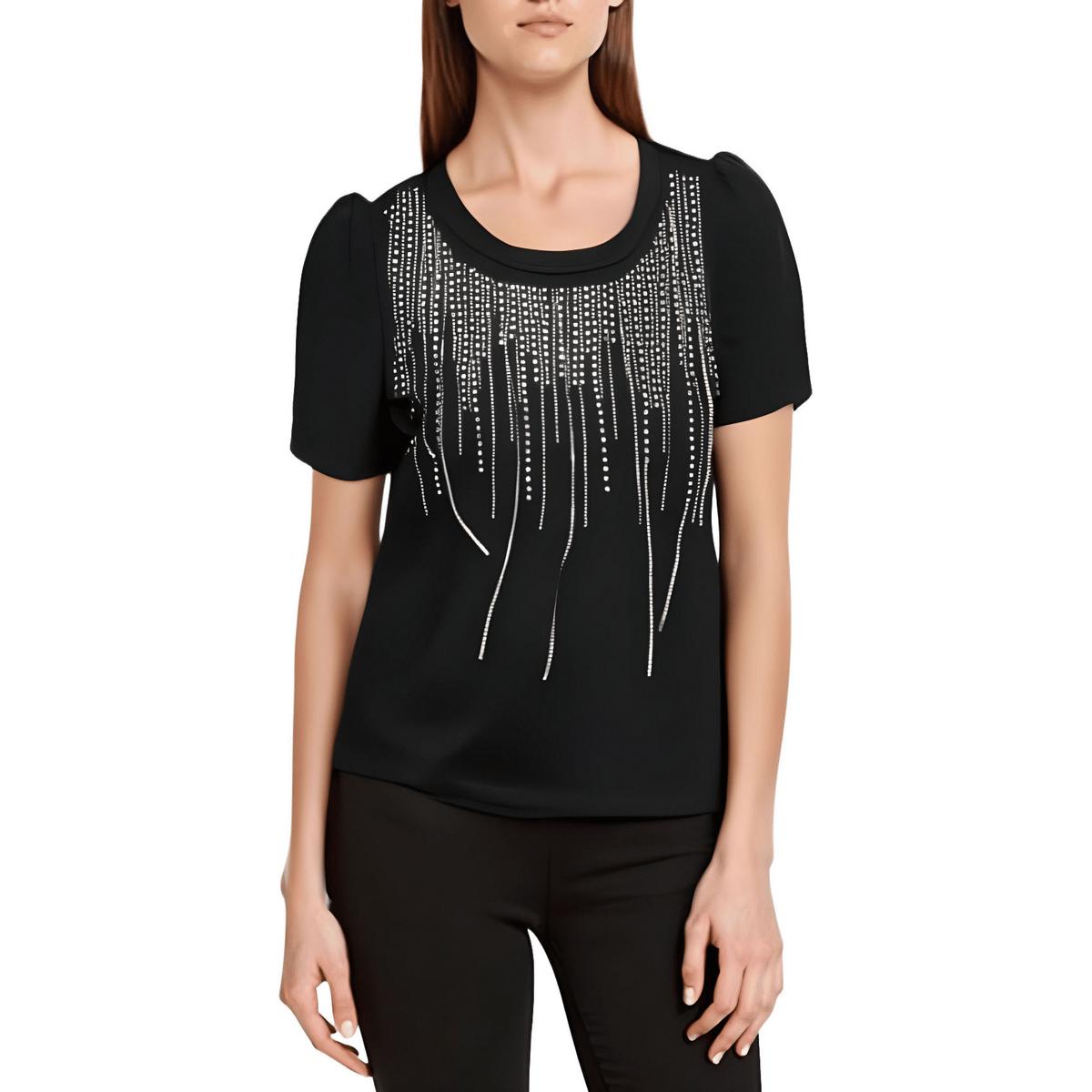 Embellished Cotton Blouse